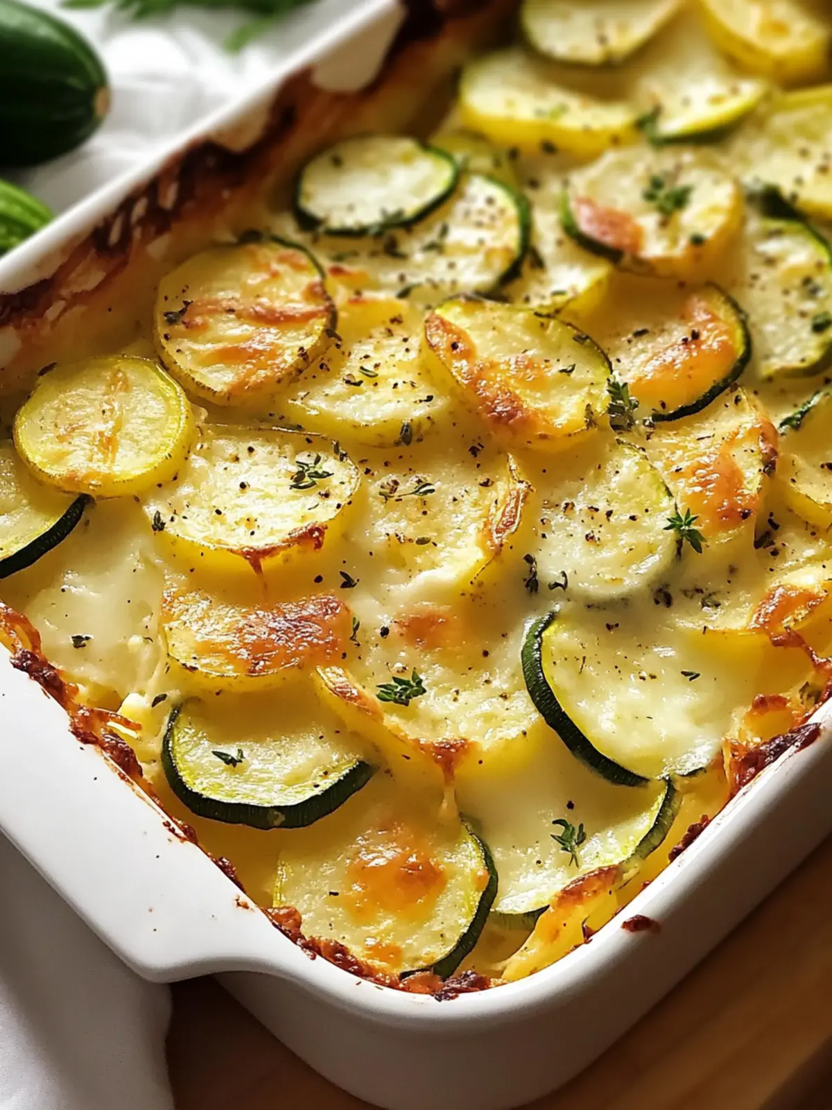 Potato-Zucchini-Casserole for the whole family