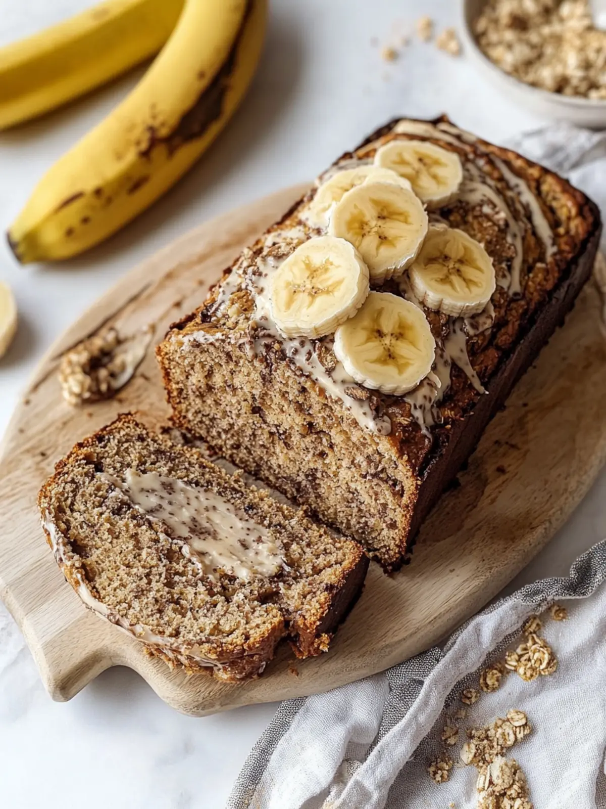 Veganes Bananenbrot