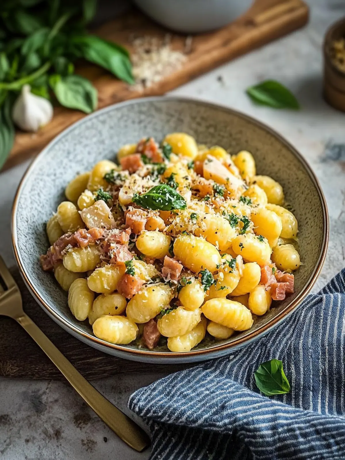 Gnocchi mit Pilzen
