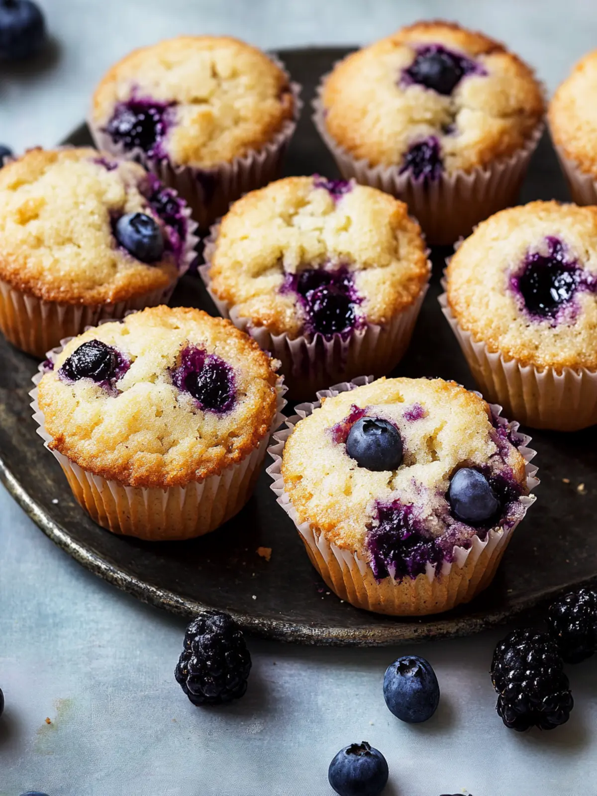 Keine-Angst-Vegane-Heidelbeer-Muffins