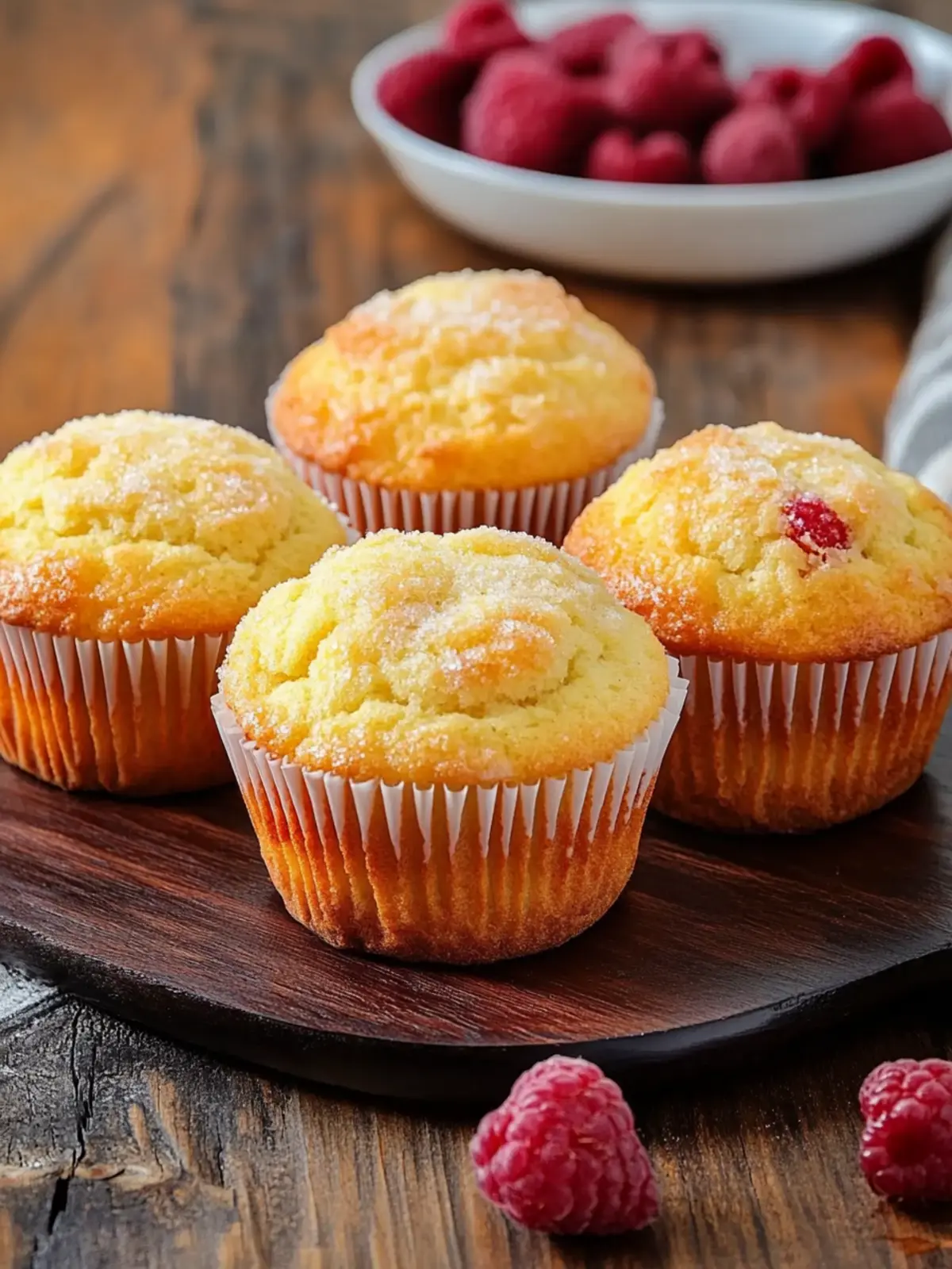 Himbeer-Haferflocken-Muffins