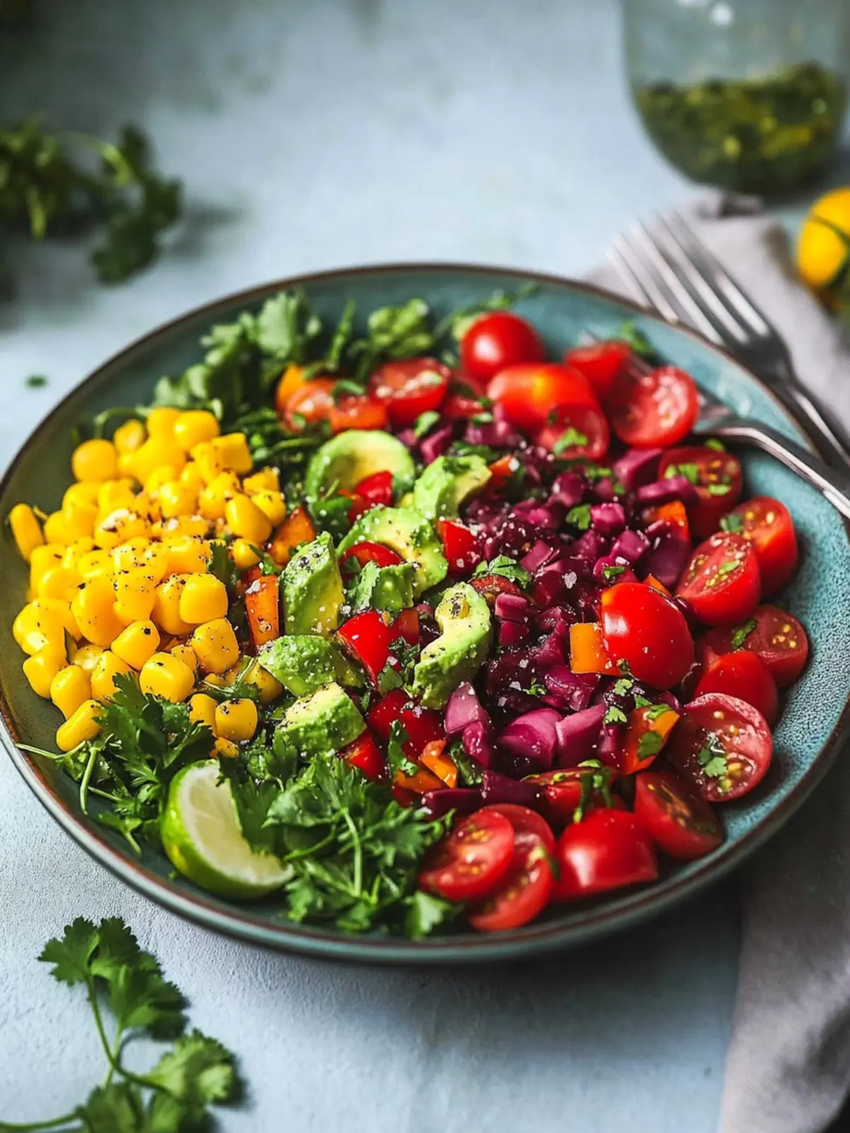 Der Frühling naht und deswegen gibt es mexikanischen Reissalat