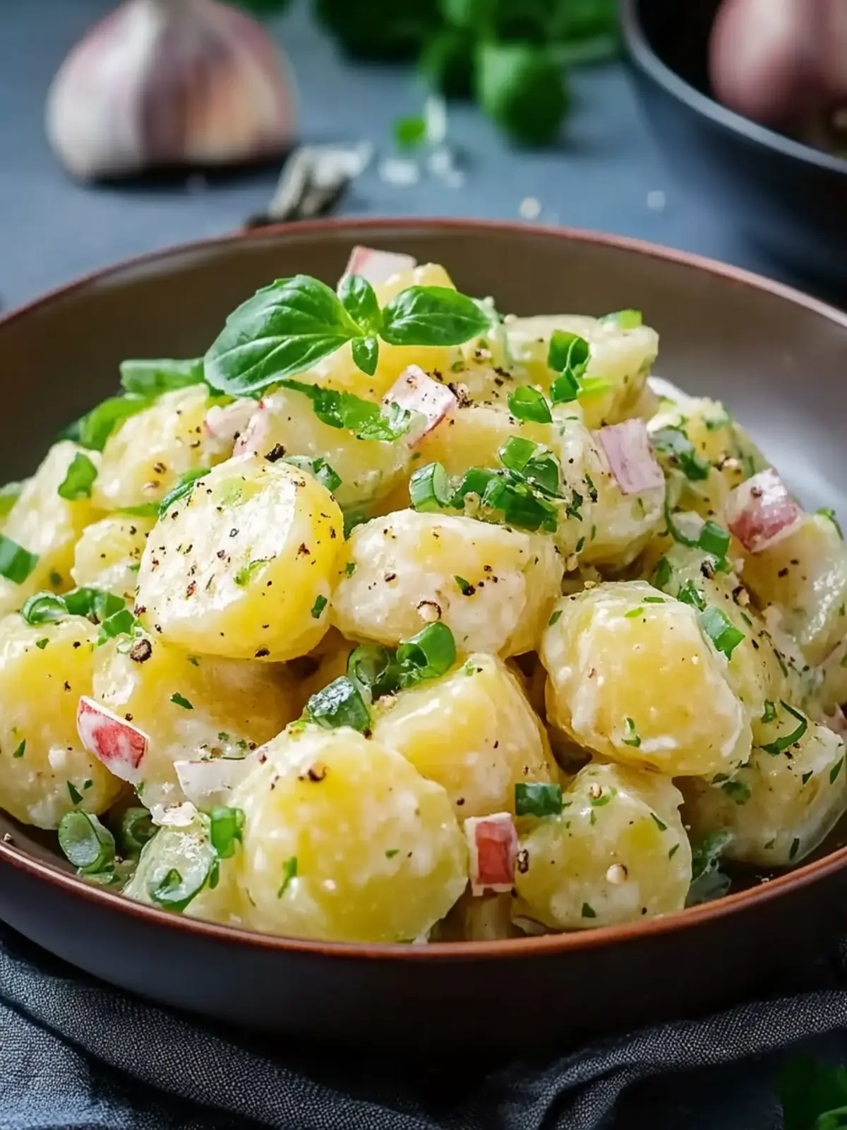 Einfacher Kartoffelsalat – Schnelles Rezept