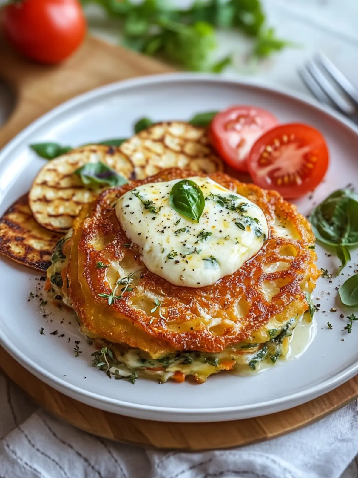 Mozzarella-Rösti: Klassiker mit neuem Dreh
