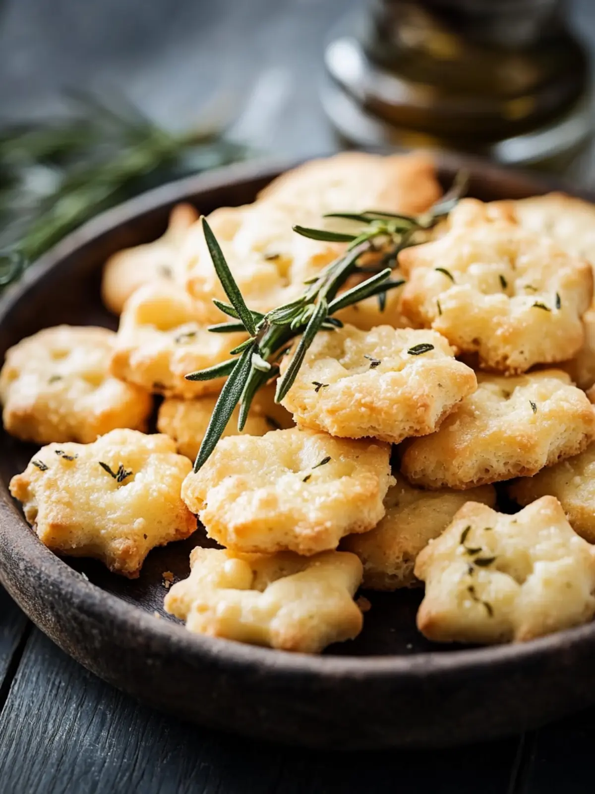 Würziges Fingerfood: Rosmarin-Parmesan-Kekse