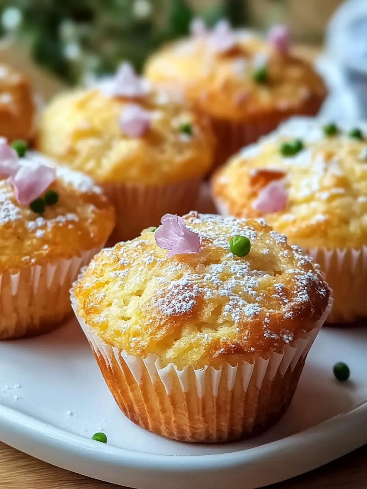 Rührei-Muffins mit Schinken