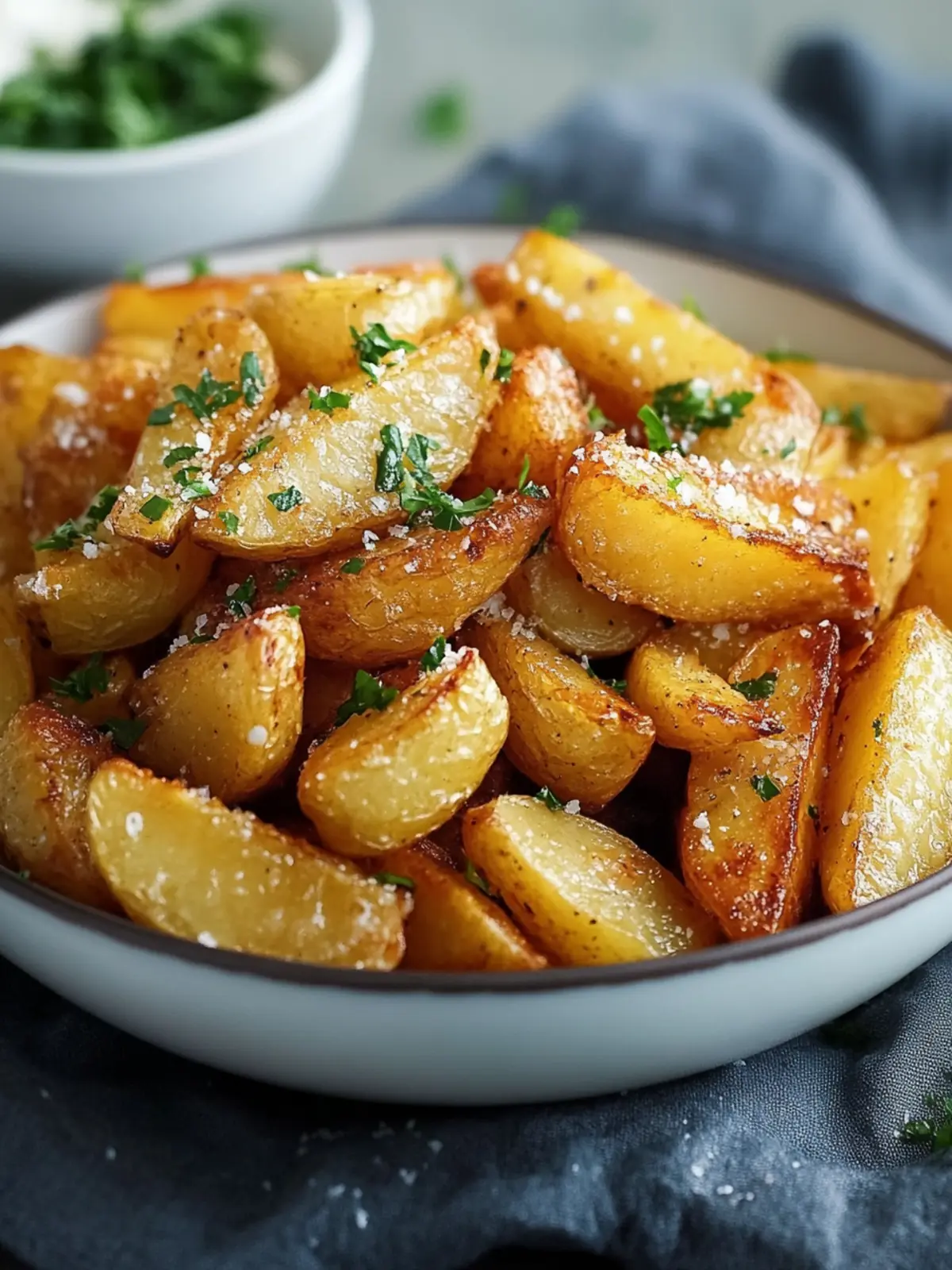 Bratkartoffeln aus der Heißluftfritteuse Knusprig & Lecker