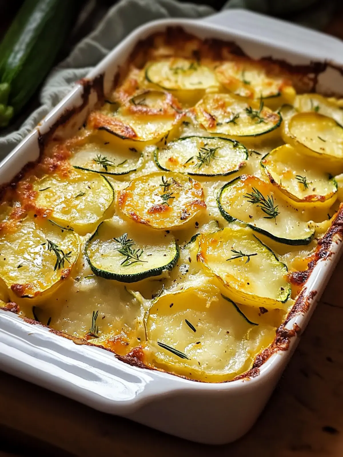 Potato-Zucchini-Casserole for the whole family