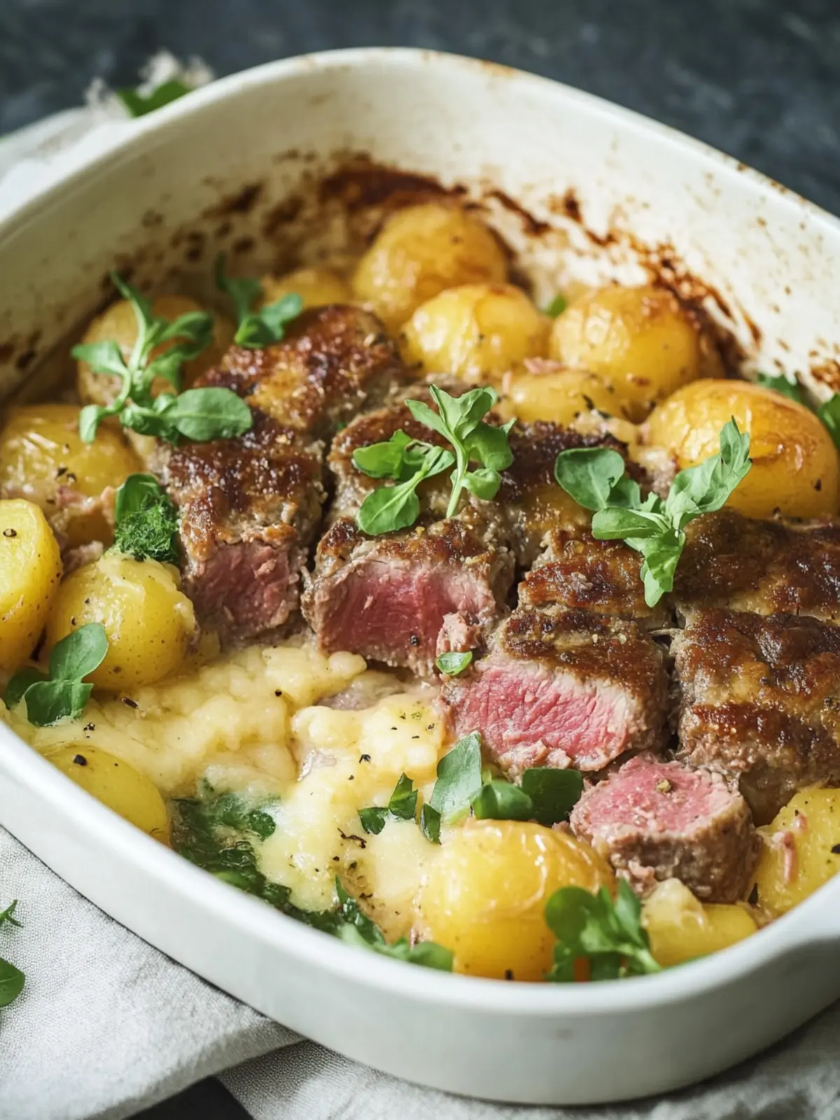 Kartoffel-Hackfleisch-Auflauf