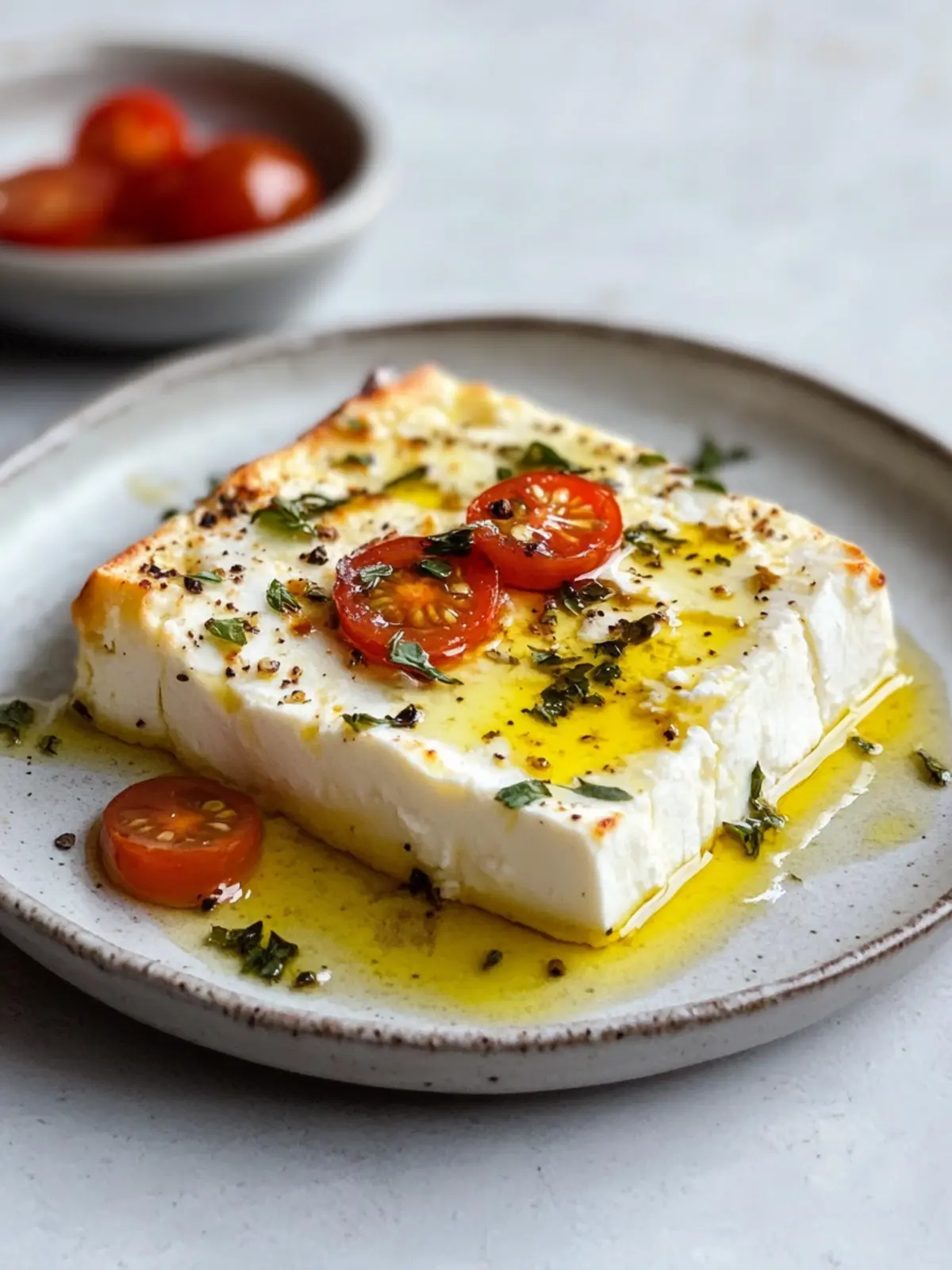 Baked Feta in Airfryer: A delight for every evening