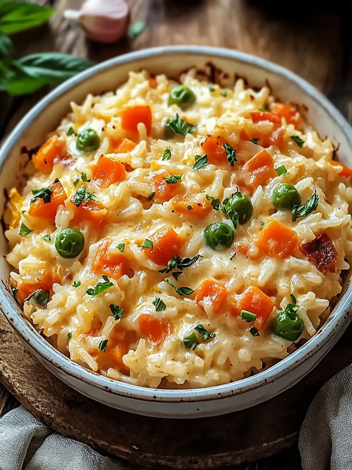 Rice with vegetable cream cheese sauce – An incredible ultimate enjoyment for the whole family