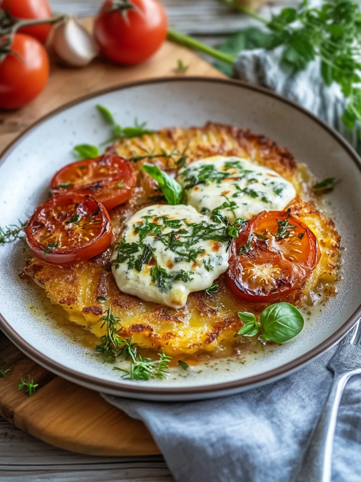 Mozzarella-Rösti: Klassiker mit neuem Dreh