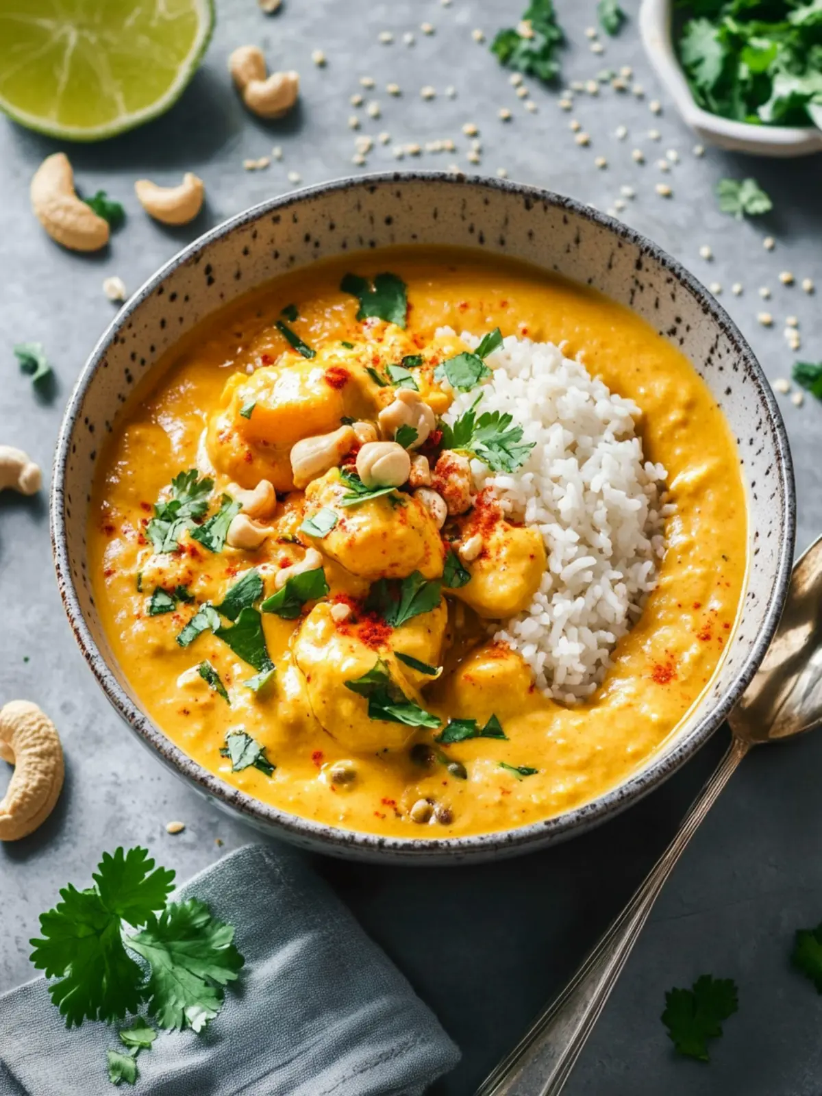 Kaju Kari – Veganes Cashew-Curry
