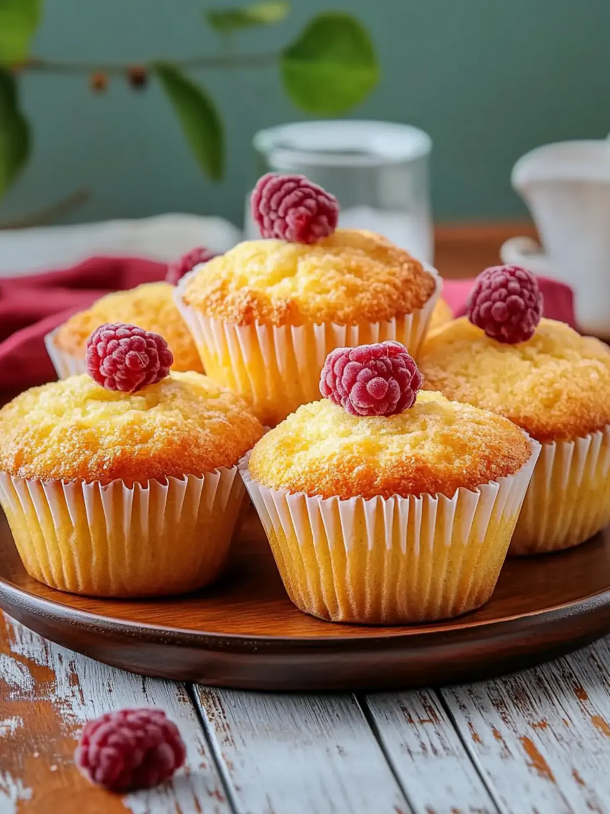 Himbeer-Haferflocken-Muffins
