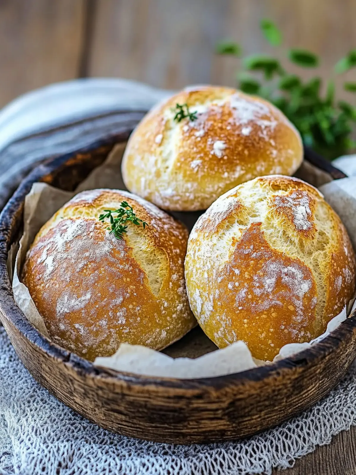 Gesunde Kartoffelbrötchen selber backen
