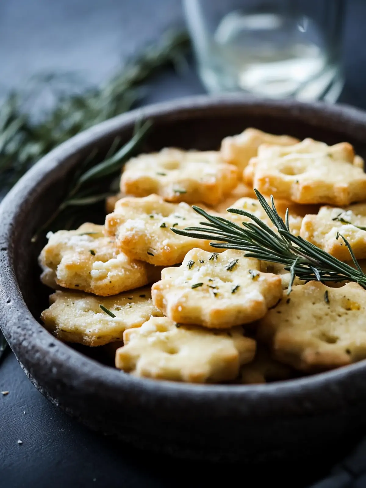 Würziges Fingerfood: Rosmarin-Parmesan-Kekse