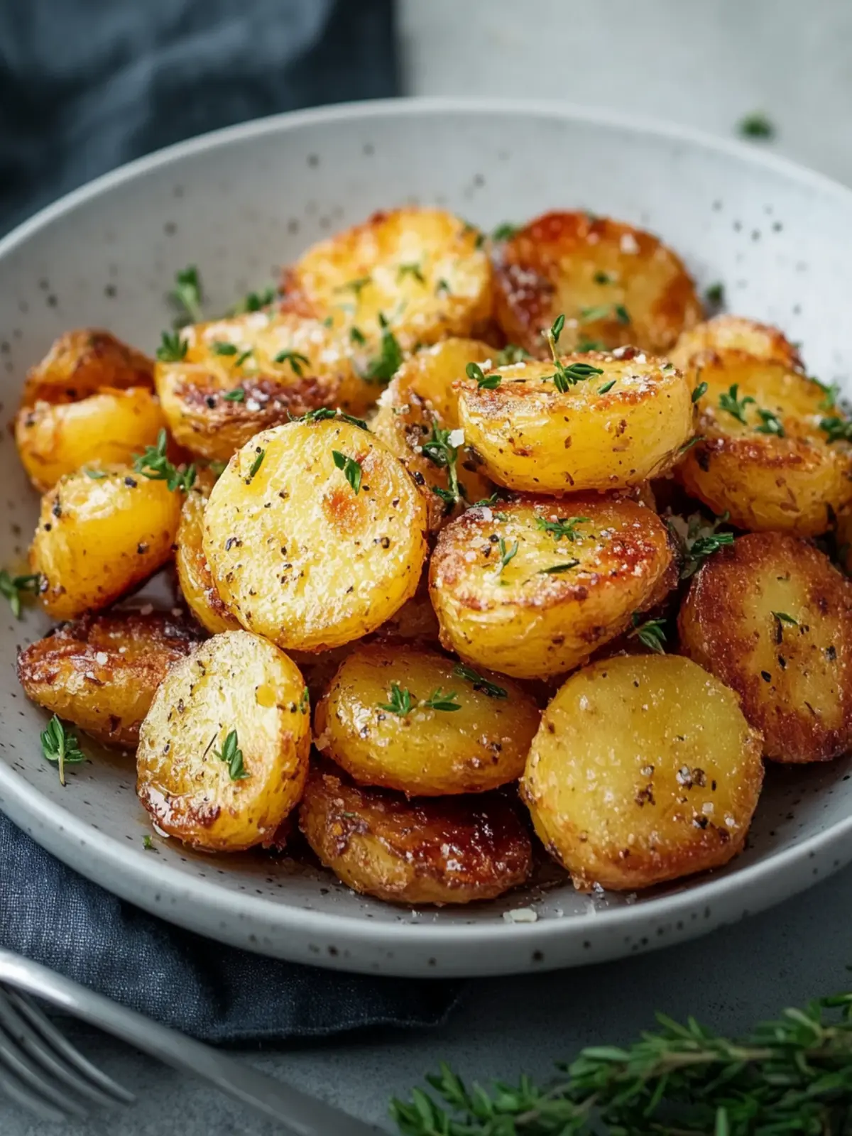 Bratkartoffeln aus der Heißluftfritteuse Knusprig & Lecker