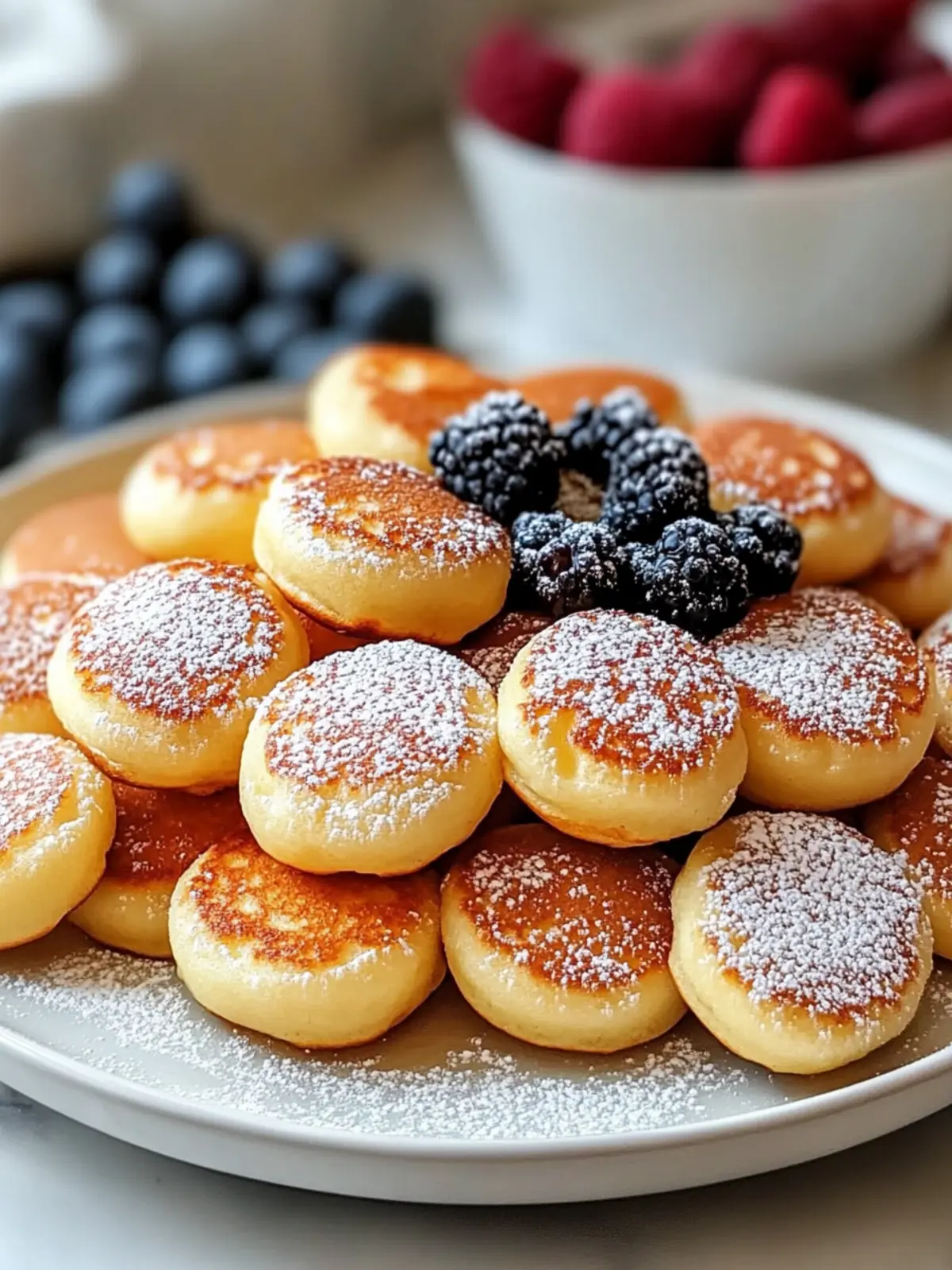 Fluffige Pancake Poppers für schnelle Frühstücksglücksmomente
