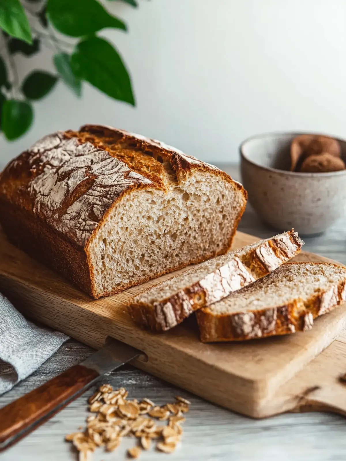 Einfaches Dinkelbrot
