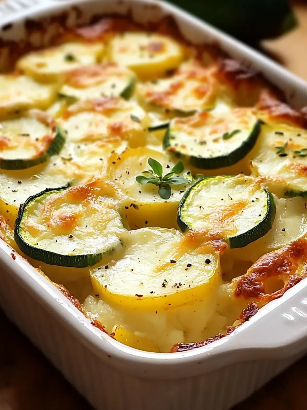 Potato-Zucchini-Casserole for the whole family