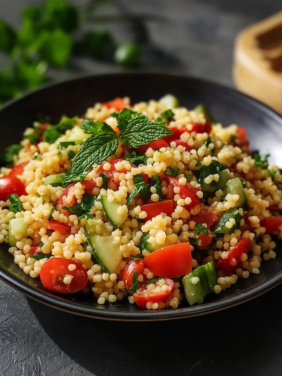 Dieser Couscous-Salat mit Minze ist das perfekte Sommerrezept