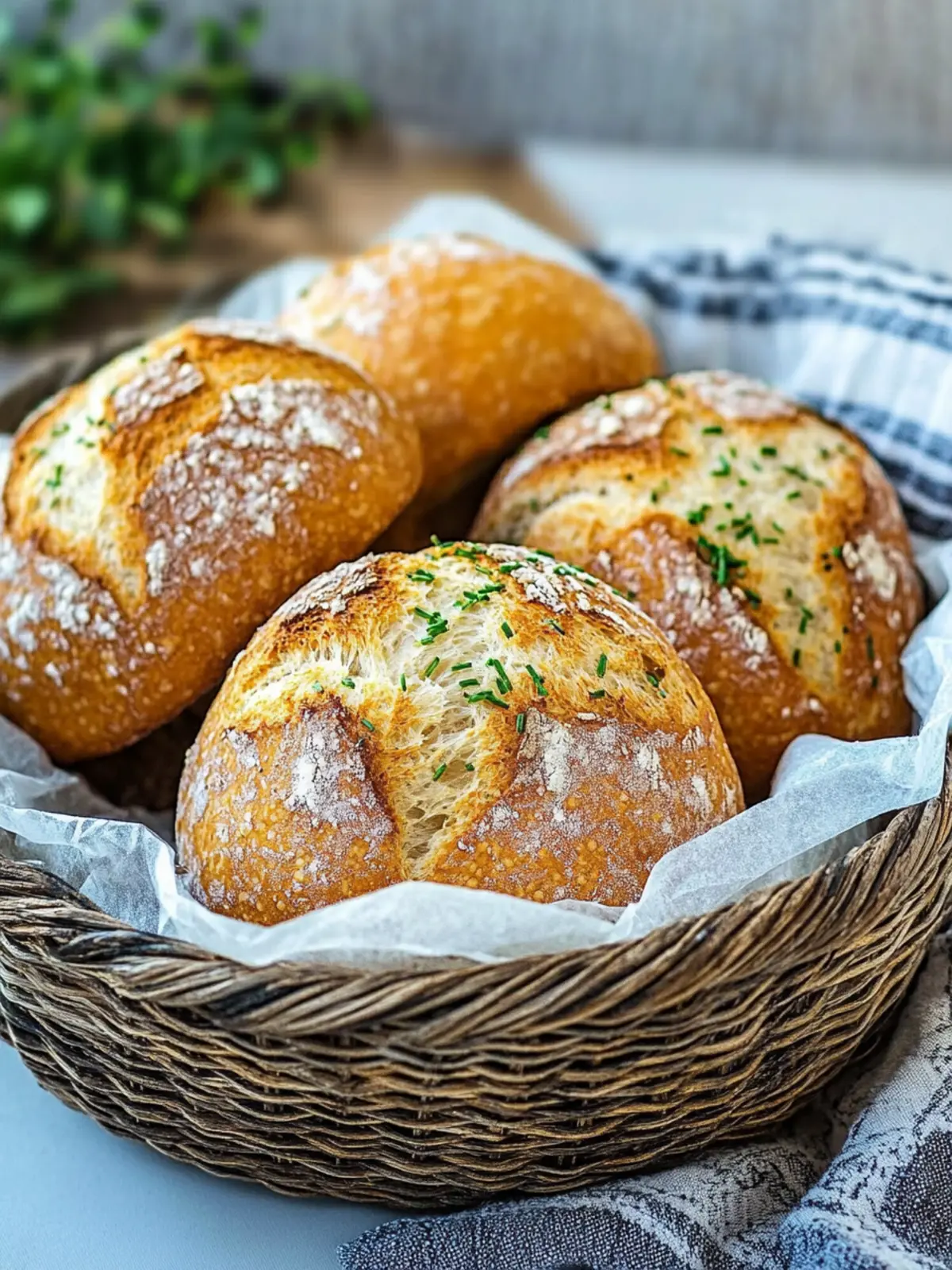 Gesunde Kartoffelbrötchen selber backen