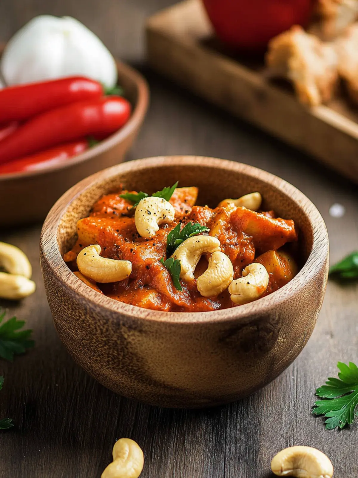 Paprika-Cashew-Aufstrich