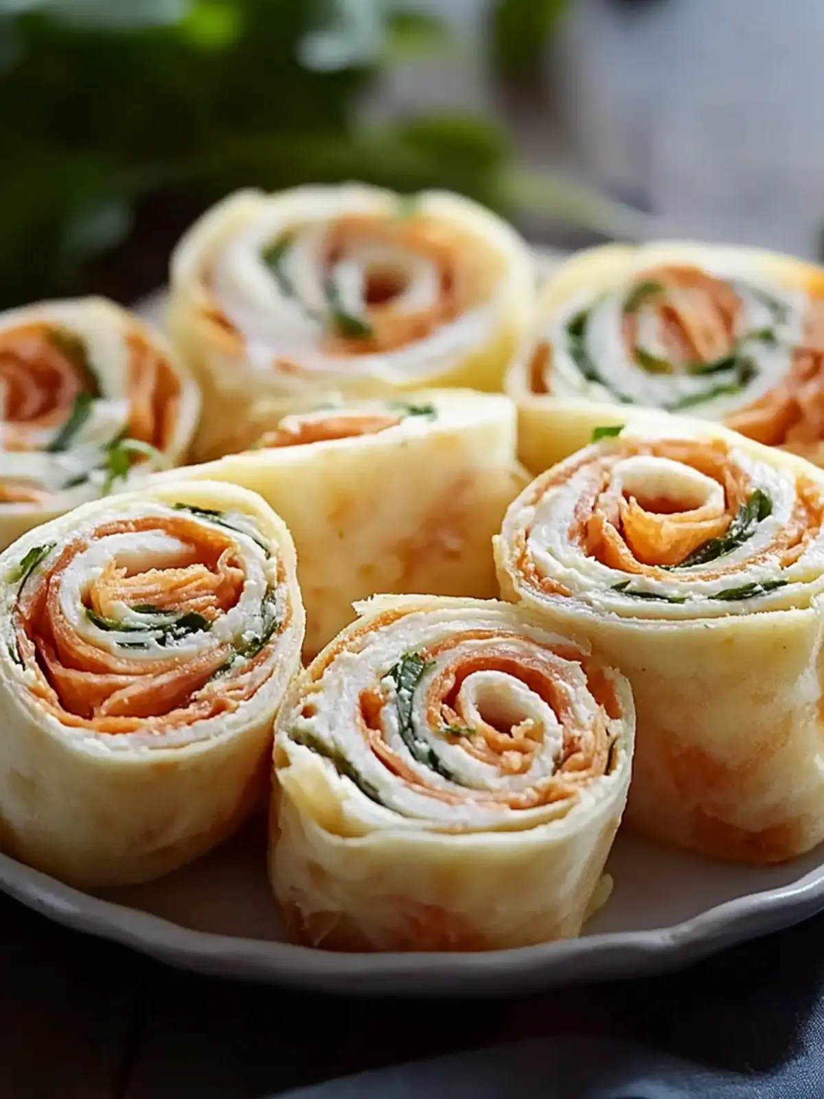Frischkäse Roll-Ups