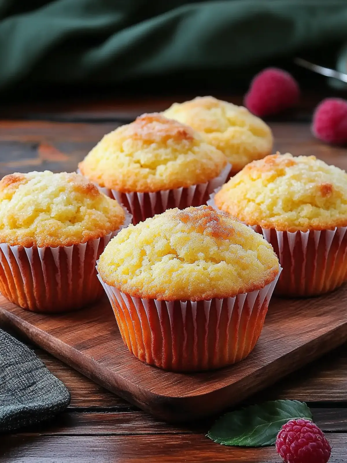 Himbeer-Haferflocken-Muffins
