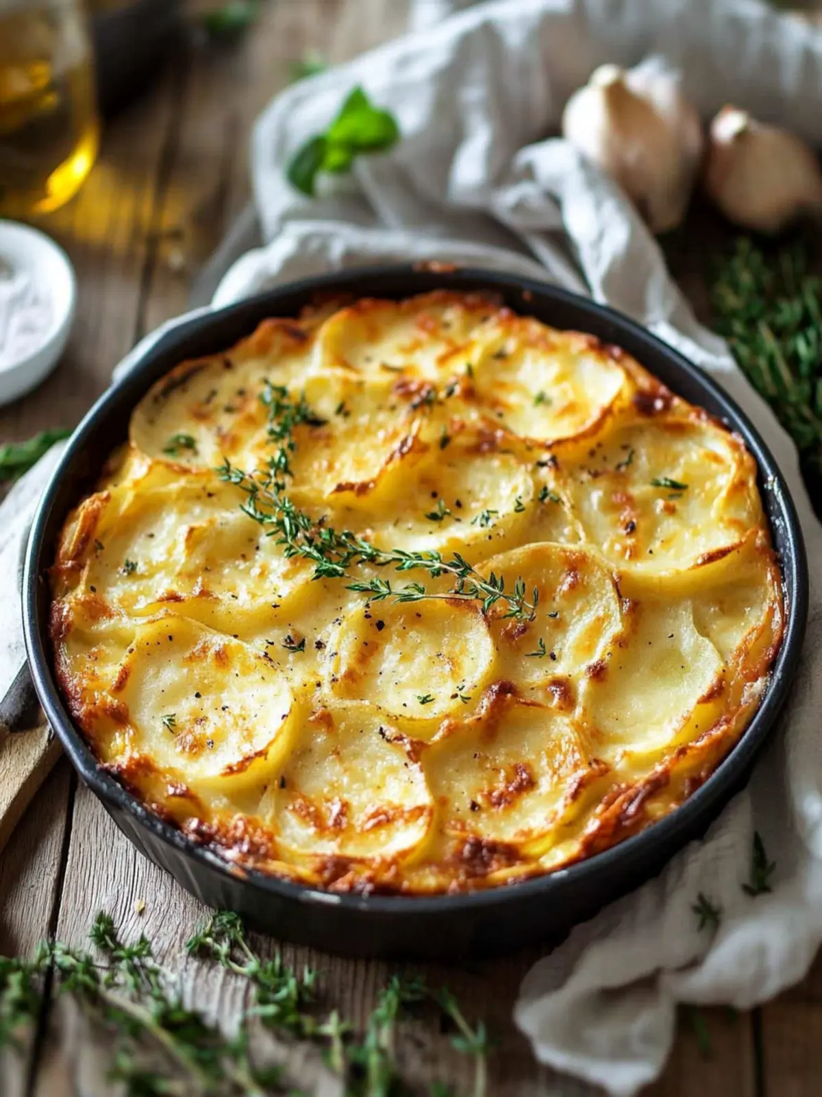 Kartoffelgratin aus dem Airfryer