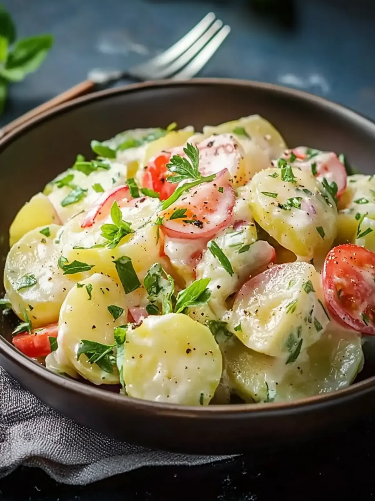 Einfacher Kartoffelsalat – Schnelles Rezept