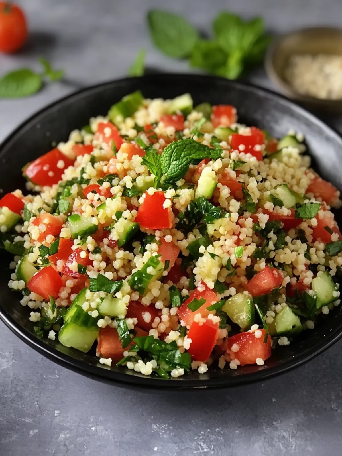 Dieser Couscous-Salat mit Minze ist das perfekte Sommerrezept