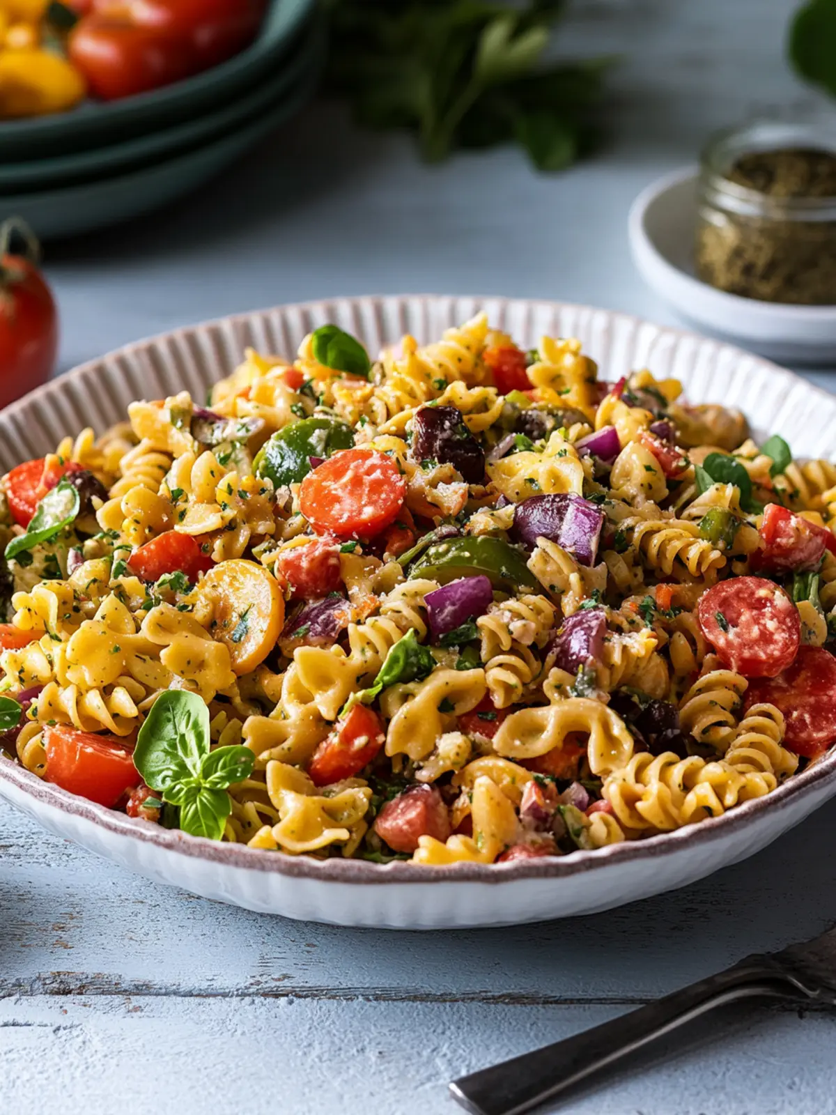 Cowboy Pasta Salat
