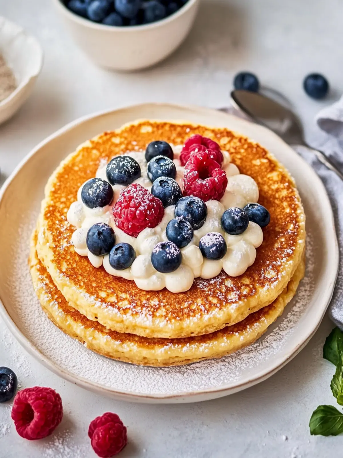 Pfannkuchen ohne Mehl