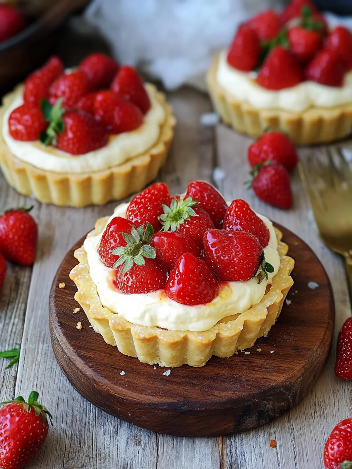 Erdbeer Mascarpone Tartelettes