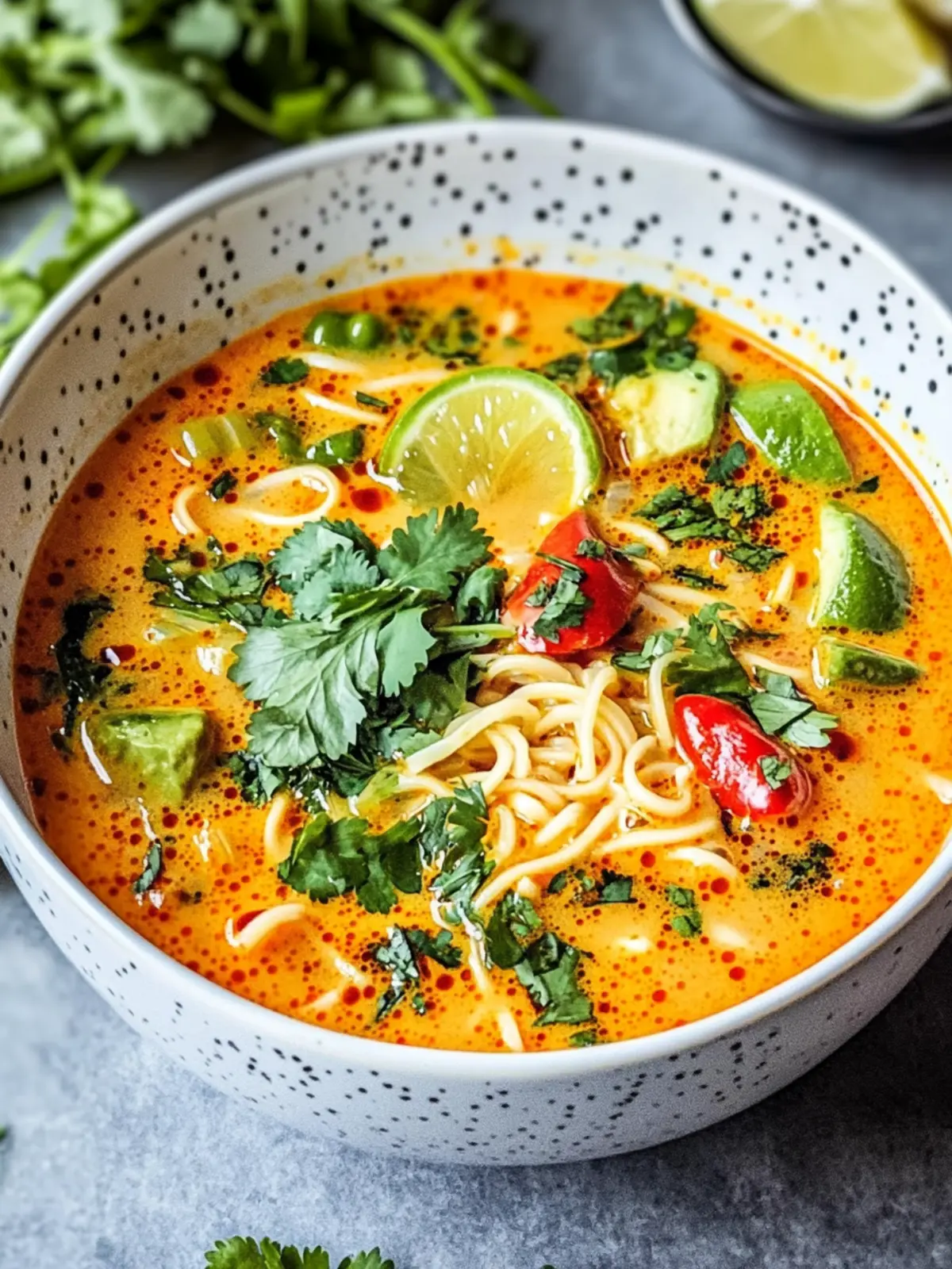 Thailändische Currysuppe für Gemütliche Abende