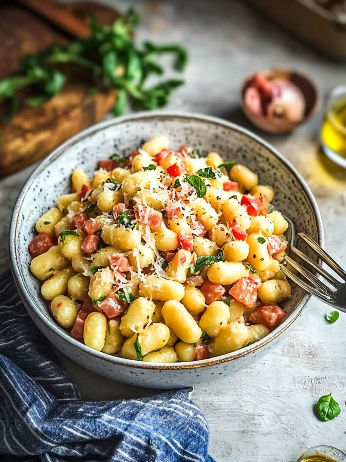 Gnocchi mit Pilzen