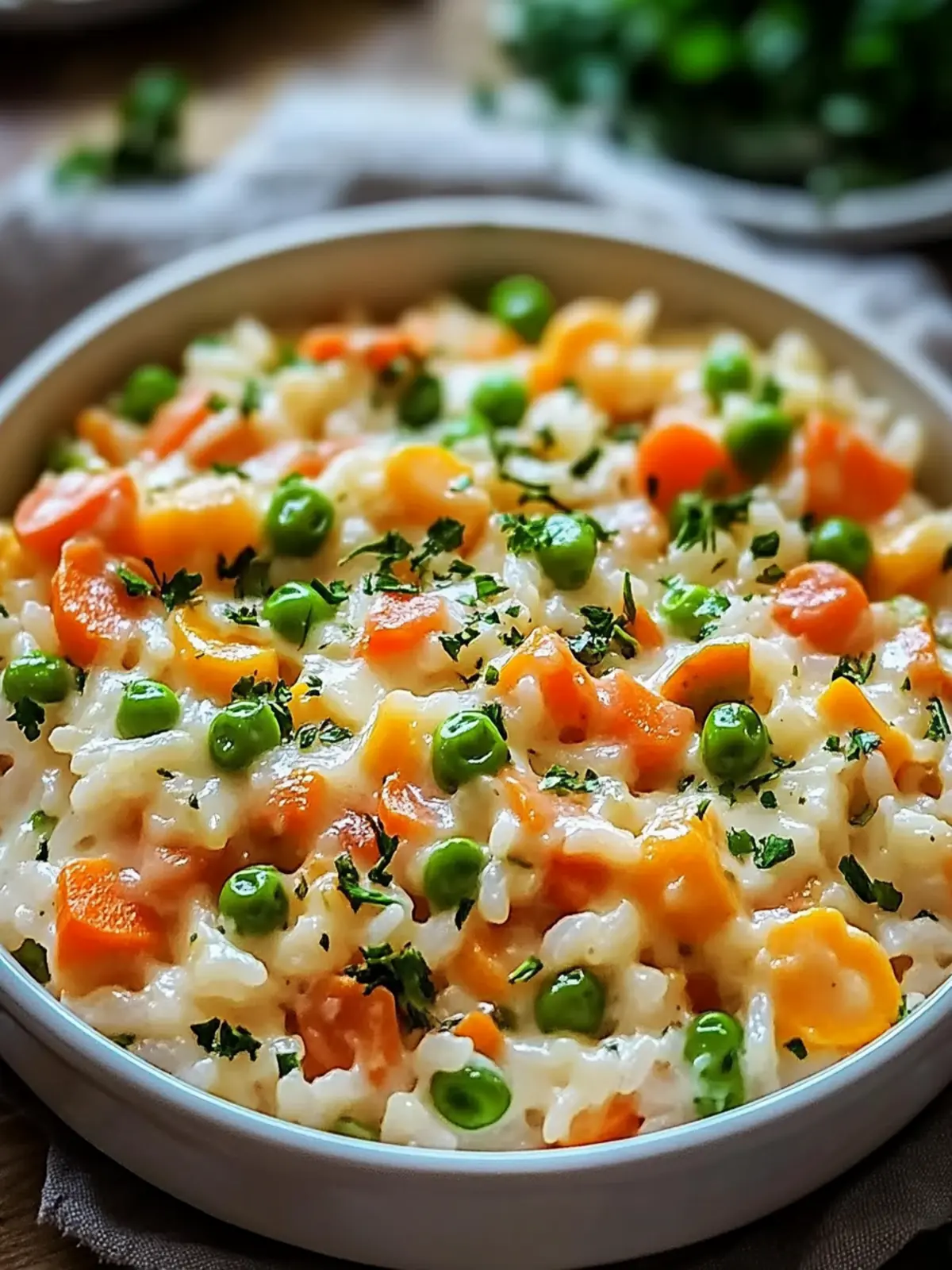 Rice with vegetable cream cheese sauce – An incredible ultimate enjoyment for the whole family