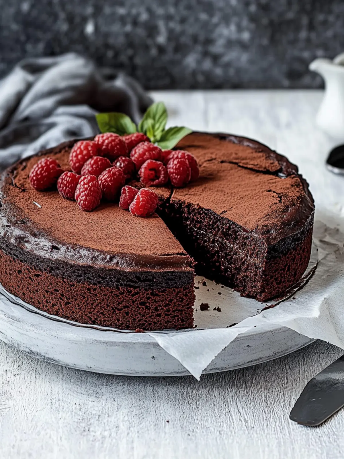 Veganer Schokoladenkuchen