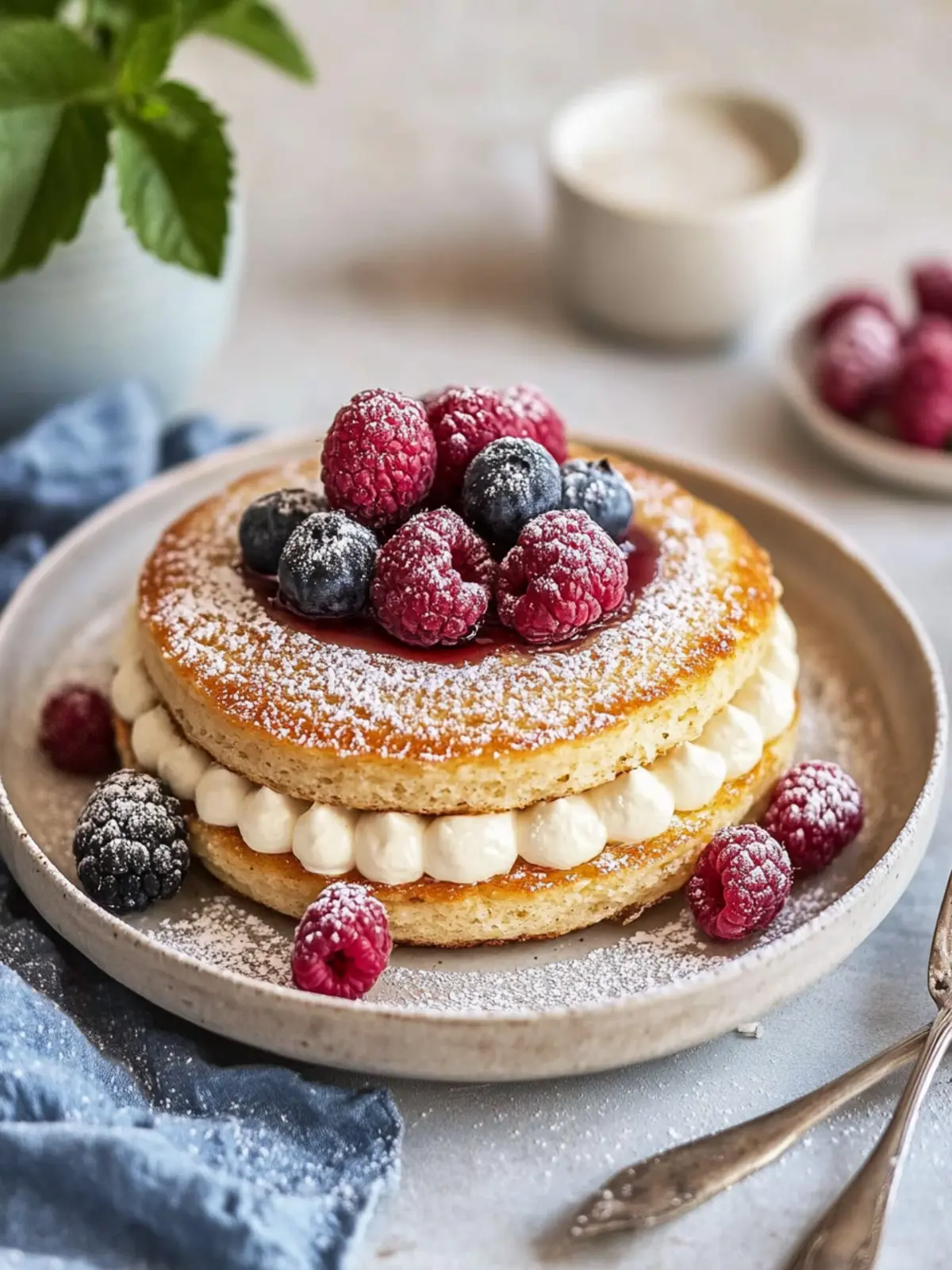 Pfannkuchen ohne Mehl