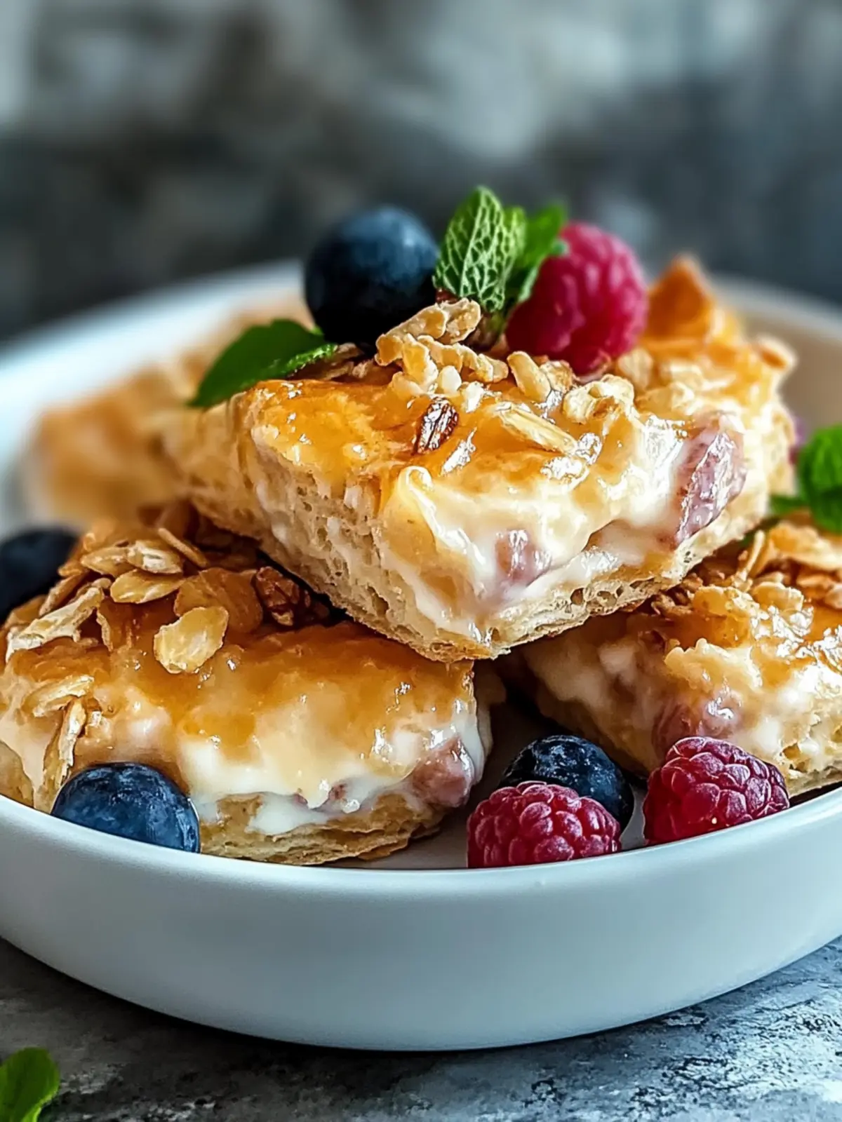 Frühstücksproteinplätzchen für einen energiereichen Start