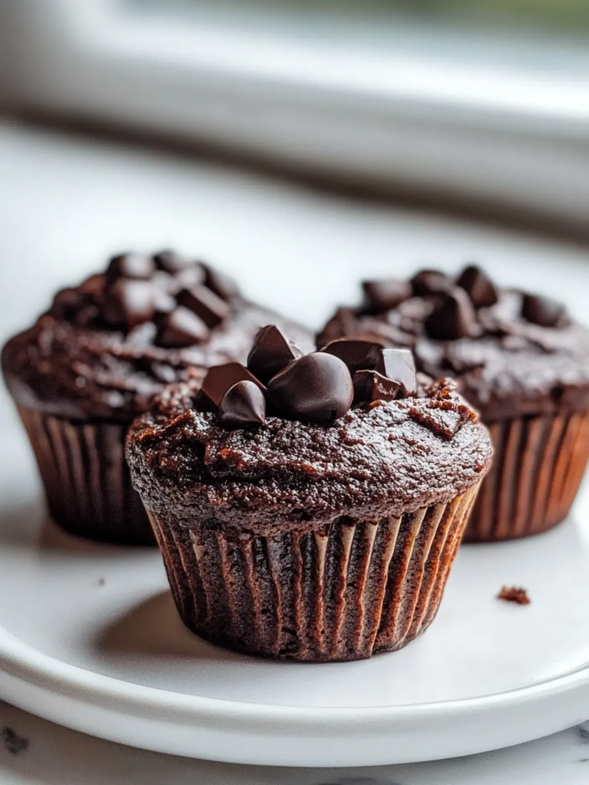 Saftige Air Fryer Schokoladen-Muffins in nur 15 Minuten