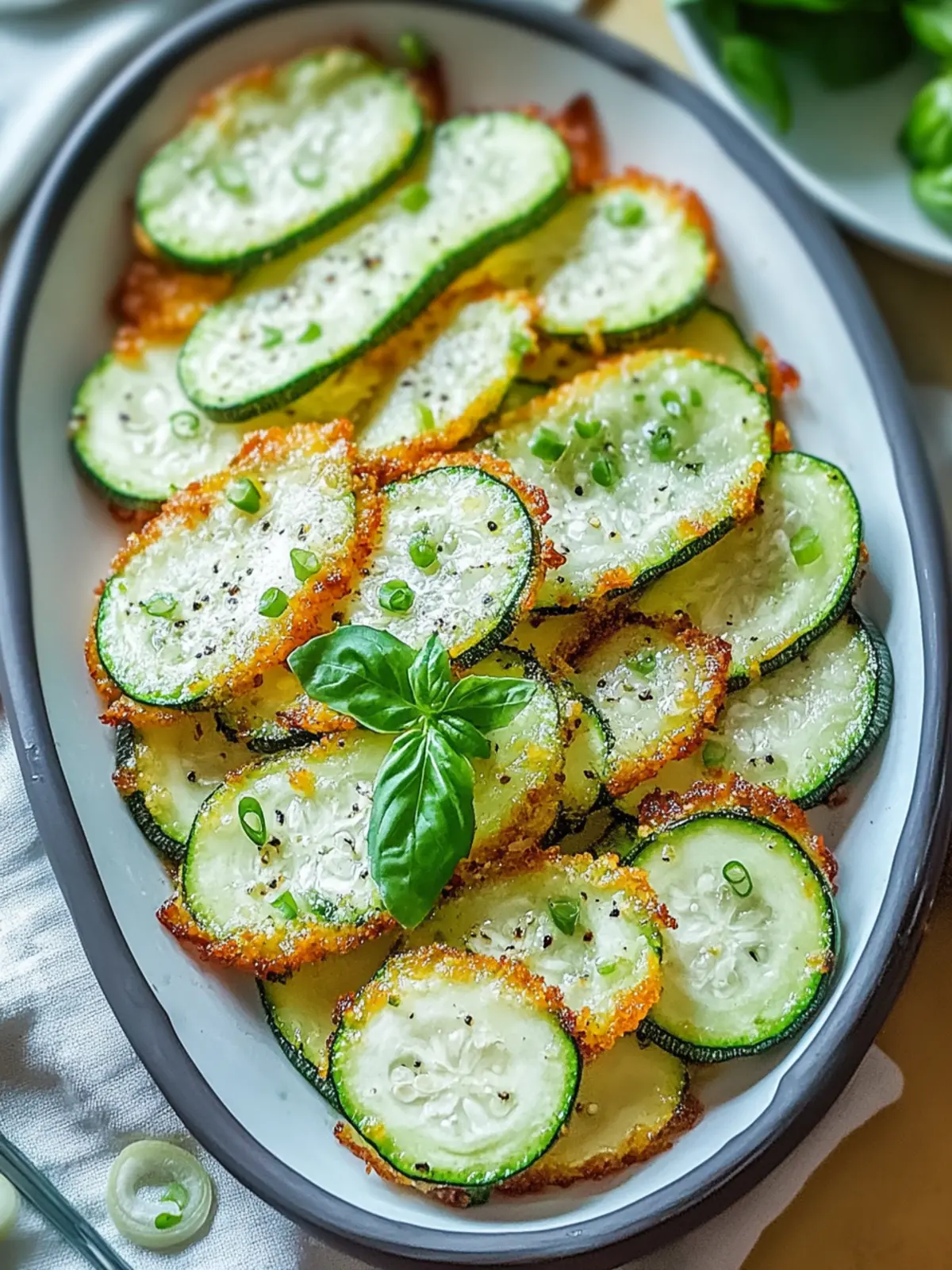 Knusprige Zucchini-Wunder für gesunde Snacks
