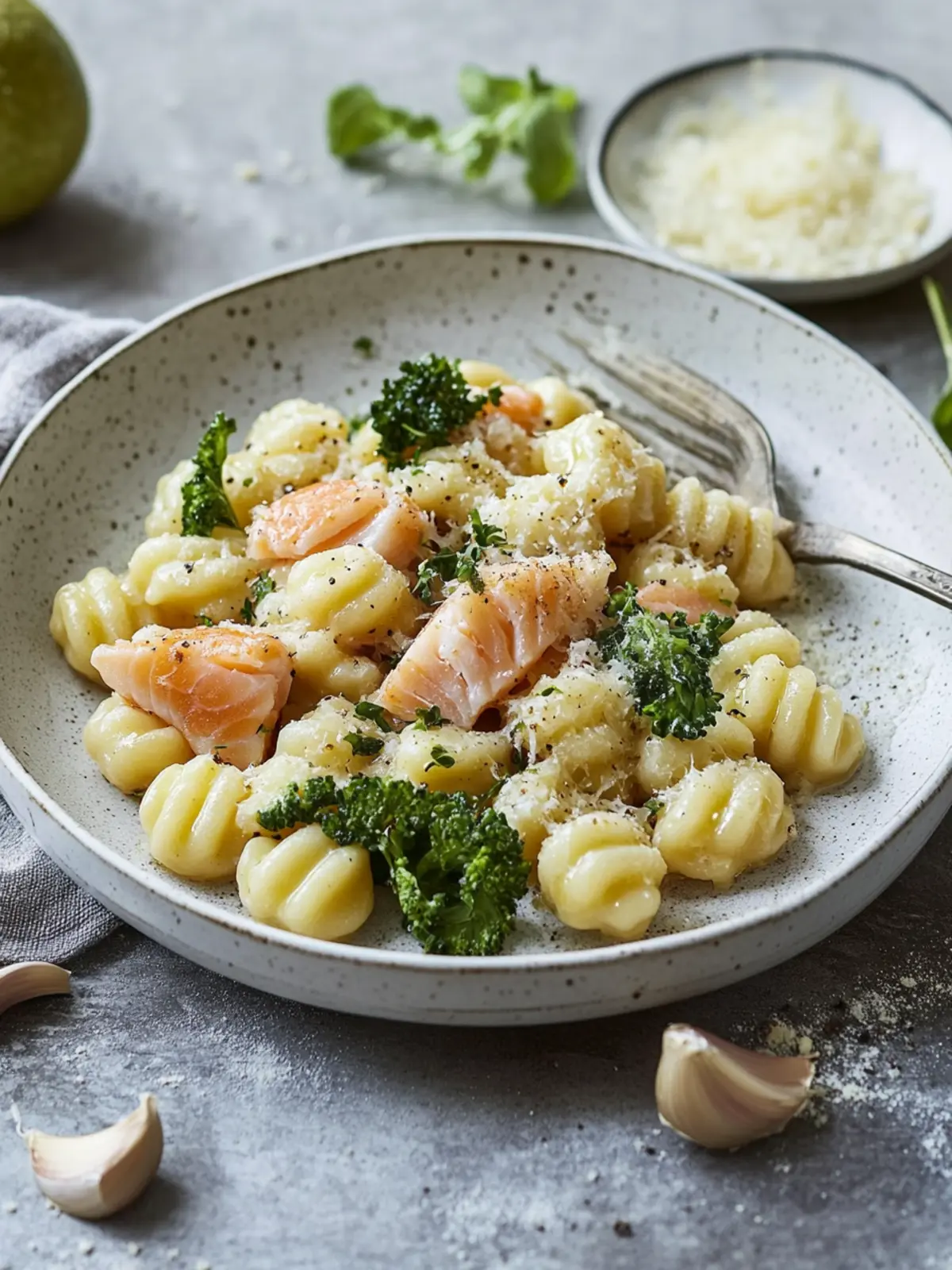 Gnocchi mit Lachs