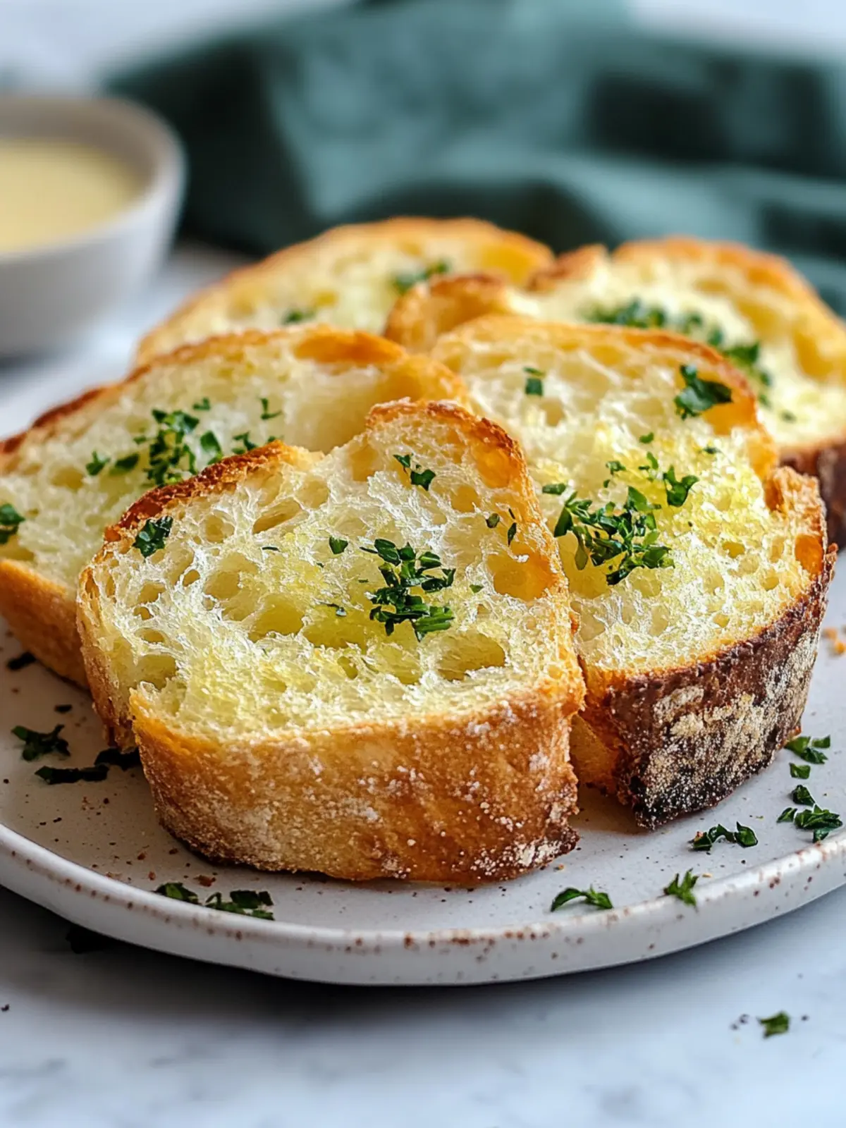 Airfryer Knoblauchbrot Rezept