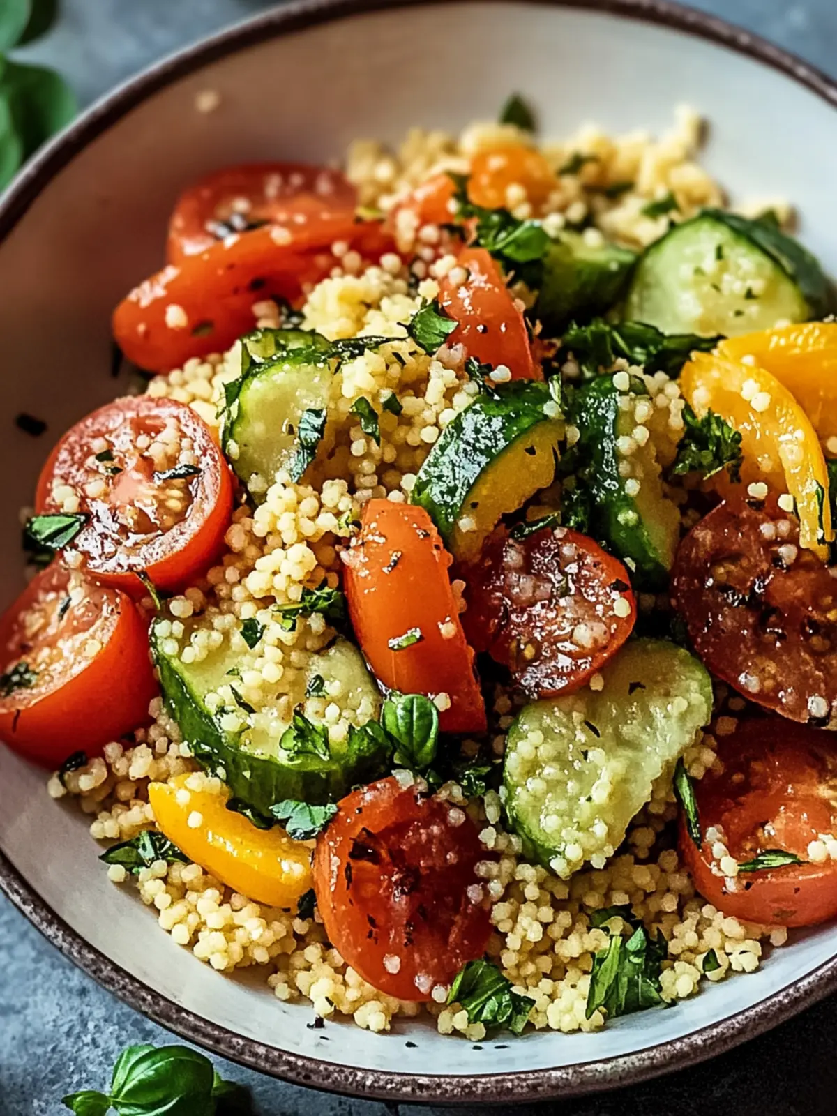 Röstgemüse Couscous für Geschmacksexplosion