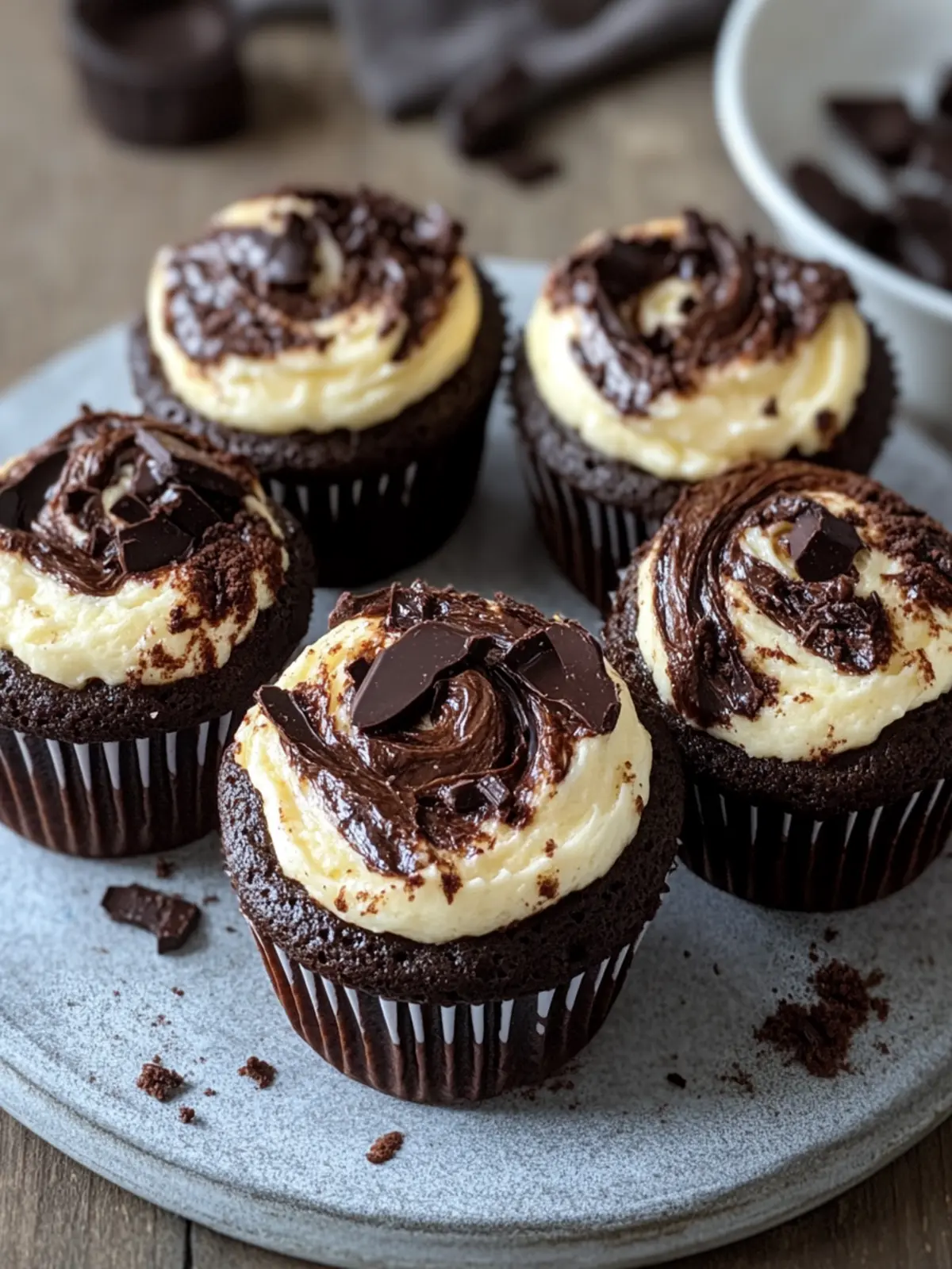 Schoko-Cheesecake-Muffins – Cremig, Schokoladig & Unwiderstehlich Saftig