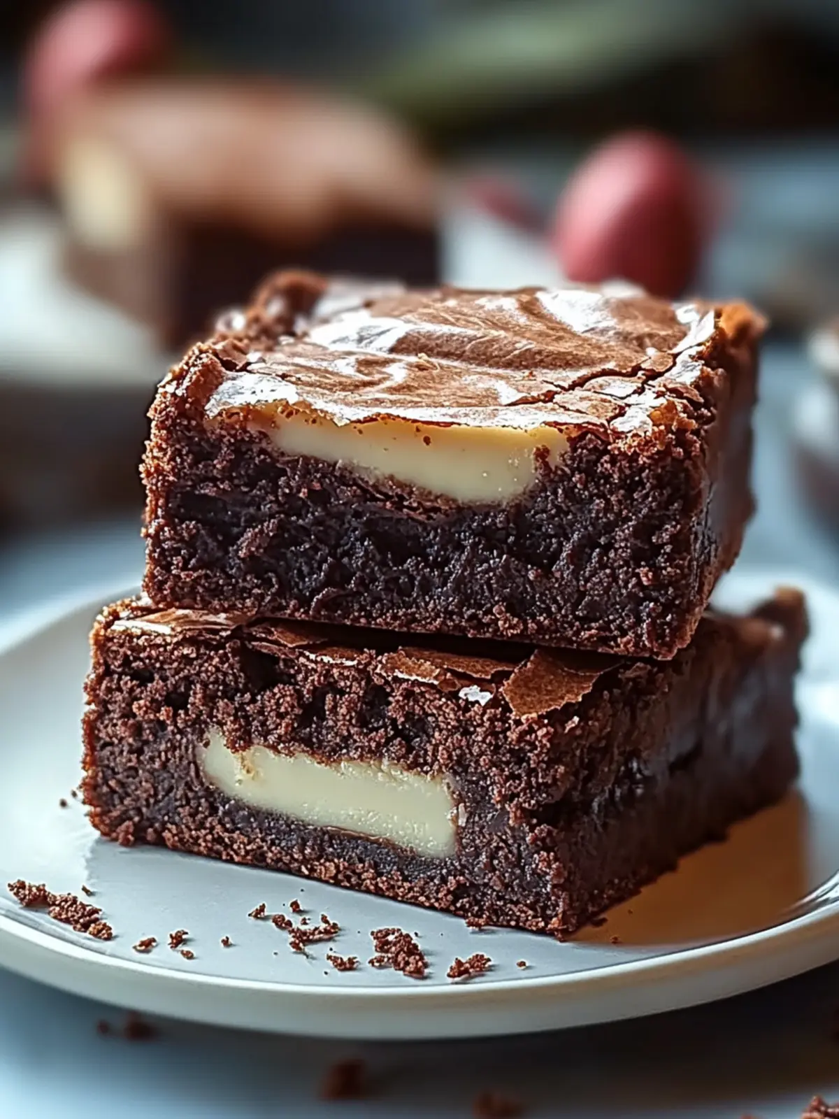 Frischkäse-Brownies: A delicious recipe for enjoyment