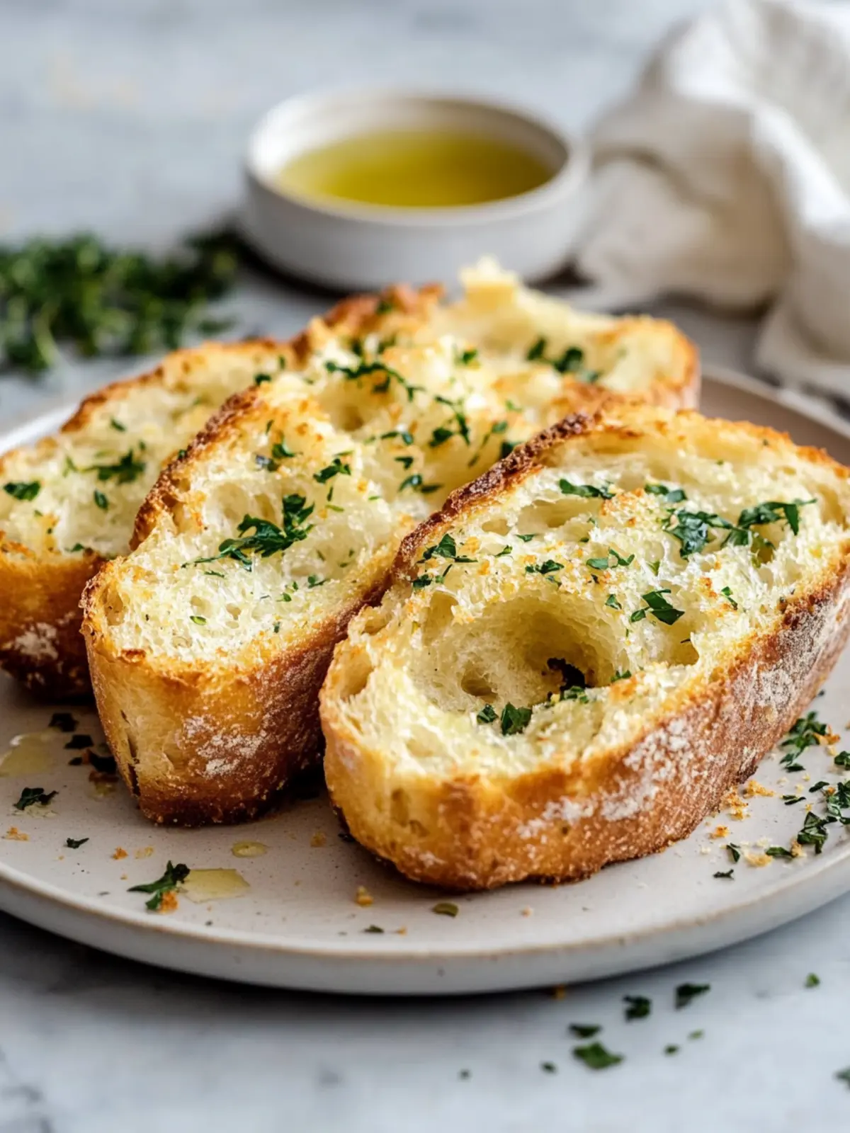 Airfryer Knoblauchbrot Rezept