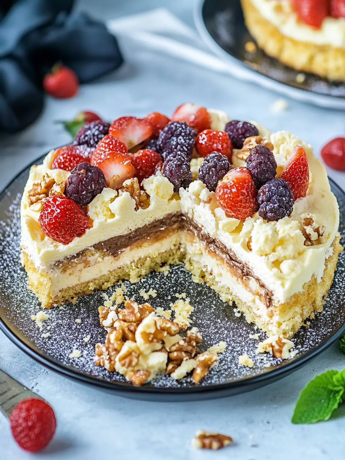 Friss-dich-dumm-Kuchen aus der Springform